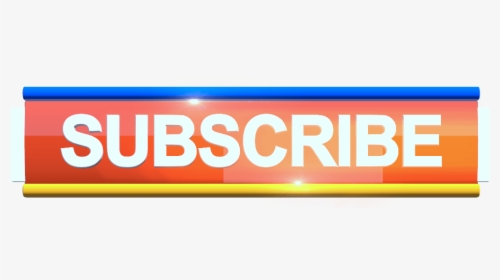 Beautiful Colorful Subscribe Button - Orange, HD Png Download, Transparent PNG