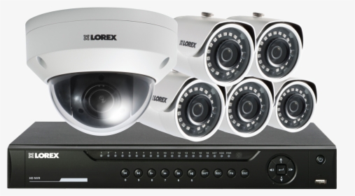 Lnr600 Series Hd Nvr With Super Hd 4mp Security Cameras, - Camera Super Hd, HD Png Download, Transparent PNG