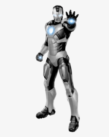 Ironman Clipart Manblack White - Iron Man The Avengers 2012, HD Png Download, Transparent PNG