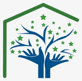 Courses Greenhouse Centre - Hands With Stars Logo, HD Png Download, Transparent PNG