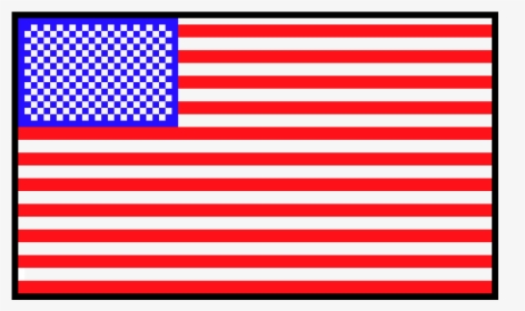 Us Flag Pixel Art, HD Png Download, Transparent PNG