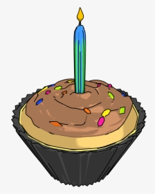 Birthday Party Cupcake Png Clipart - Birthday Cake, Transparent Png, Transparent PNG