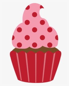 Birthday Cupcake Clip Art - Apliques Cha De Panela, HD Png Download, Transparent PNG