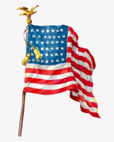 Vintage American Flag Png - Flag Of The United States, Transparent Png, Transparent PNG
