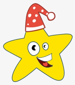 Christmas Smile Clipart - Clipart Of Christmas Stars, HD Png Download, Transparent PNG