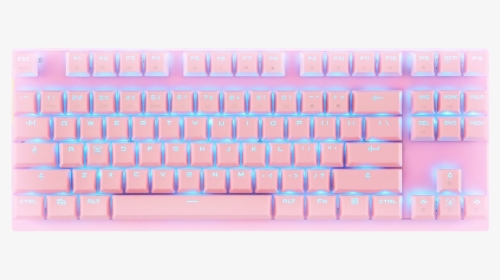 Pink Computer Keyboard, HD Png Download, Transparent PNG