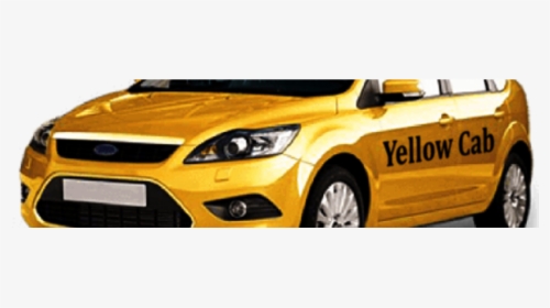 Yellow Cab - Taxi Image California Transparent, HD Png Download, Transparent PNG