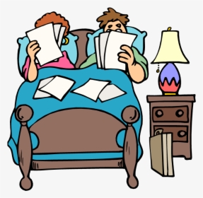 Parents In Bed Cartoon, HD Png Download, Transparent PNG