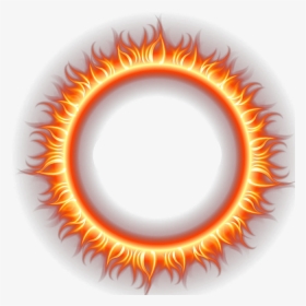 Fire Flame Png Download Free Clipart - Blue Circle Flames Png, Transparent Png, Transparent PNG