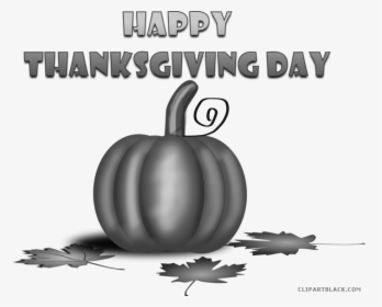 Transparent Happy Thanksgiving Clipart - Pumpkin, HD Png Download, Transparent PNG