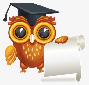 Clipart Birds School - Education Owl Clipart, HD Png Download, Transparent PNG