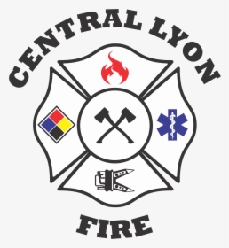 Central Lyon County Fire Logo, HD Png Download, Transparent PNG