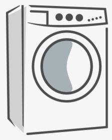 Washing Machine Transparent Background - Washing Machine Clipart, HD Png Download, Transparent PNG
