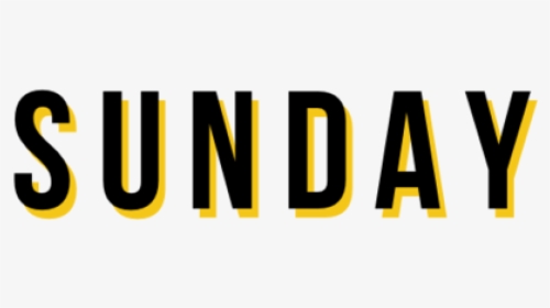 Sunday - Graphics, HD Png Download, Transparent PNG