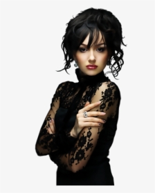 - Gothic Girl Cat , Png Download, Transparent Png, Transparent PNG