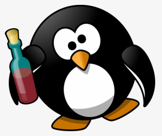 Drunk Penguin, HD Png Download, Transparent PNG