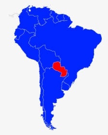 Map Of South America Png, Transparent Png, Transparent PNG
