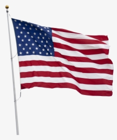 Us Flag White Background, HD Png Download, Transparent PNG