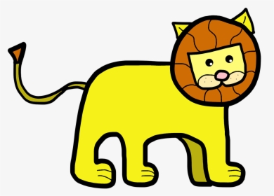 วาด รูป สัตว์ สิงโต, HD Png Download, Transparent PNG