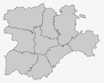 Mapa Base De Castilla Y León - Mapa Castilla Y Leon Png, Transparent Png, Transparent PNG