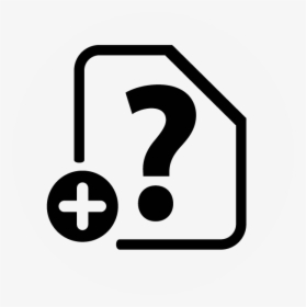 Add New Questions - Transparent Question Icon Png, Png Download, Transparent PNG
