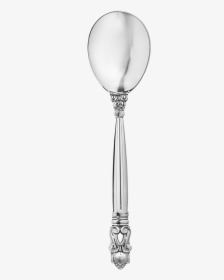 Acorn Ice Cream Spoon - Spoon, HD Png Download, Transparent PNG