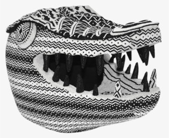 Traditional Carnival Mask From Colombian North Coast - Monochrome, HD Png Download, Transparent PNG