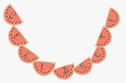 Watermelon Celebrate Banner From Mandy S Party Printables, HD Png Download, Transparent PNG