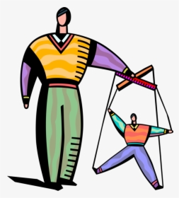 Management Puppeteer Controls Employee - Manipulation Clip Art, HD Png Download, Transparent PNG