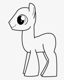 My Little Pony Blank Template, HD Png Download, Transparent PNG