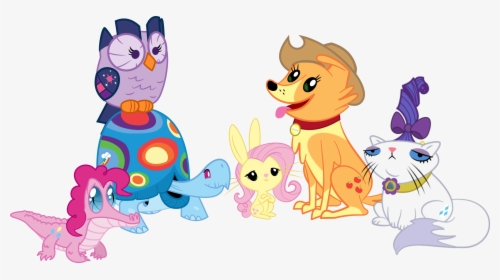 My Little Pony Pc Backgrounds Hd Free - Mlp Mane 6 Pets, HD Png Download, Transparent PNG