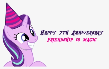 You Can Click Above To Reveal The Image Just This Once, - Little Pony 7th Happy Birthday, HD Png Download, Transparent PNG