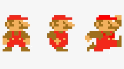 Mario Jumping Pixel Art, HD Png Download, Transparent PNG