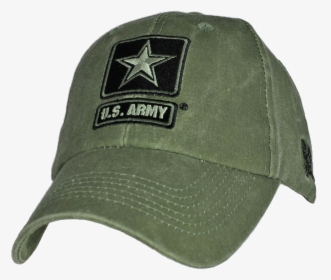 5715 - U - S - Army Cap - Star Logo - Cotton - Olive - Net Cap Army Green, HD Png Download, Transparent PNG