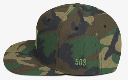 Pdx 503 Green Camo - Army Hat Png, Transparent Png, Transparent PNG