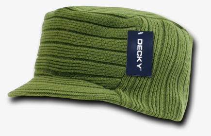 Gi Cadet Army Military Flat Top Jeep Beanies Beany - Flat Visor Beanie Hat, HD Png Download, Transparent PNG