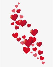 #valentine #love #floating #hearts #freetoedit - Hearts Transparent Background, HD Png Download, Transparent PNG
