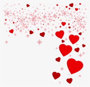 Heart Valentines Day Clip Art - Floating Love Hearts Png, Transparent Png, Transparent PNG