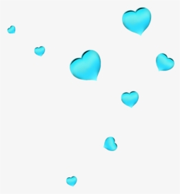 #mq #blue #heart #hearts #floating #love - Heart, HD Png Download, Transparent PNG