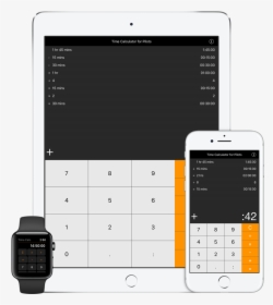Time-calculator - Mobile Phone, HD Png Download, Transparent PNG