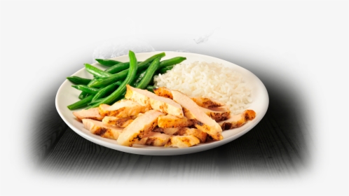 Grilled Chicken With Rice And Green Beans - Grilled Chicken Rice Green Bean, HD Png Download, Transparent PNG