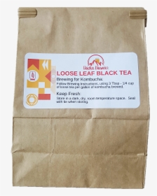 Loose Black Tea Bag - Paper, HD Png Download, Transparent PNG