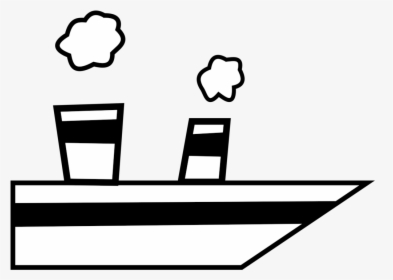 Line Art,angle,area - Navy Ship Clip Art Black And White, HD Png Download, Transparent PNG