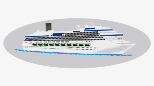 Ocean Liner,watercraft,motor Ship - Cruiseferry, HD Png Download, Transparent PNG