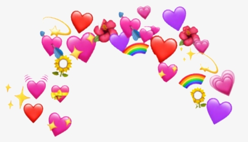 Heart Emoji Meme Png, Transparent Png, Transparent PNG