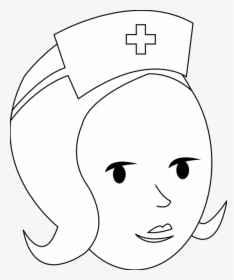 Nurse Black And White Clipart - Nursing, HD Png Download, Transparent PNG