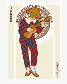 Art Nouveau Playing Card Joker, HD Png Download, Transparent PNG