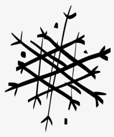 Vector Illustration Of Snowflake Snow Ice Crystal - Illustration, HD Png Download, Transparent PNG