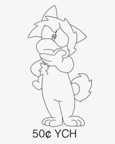 50 Cent Ych - Line Art, HD Png Download, Transparent PNG