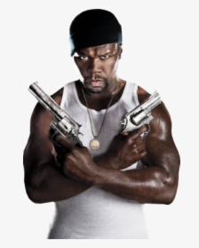 #50cent #guns #revolvers #gunit - 50 Cent With Guns, HD Png Download, Transparent PNG